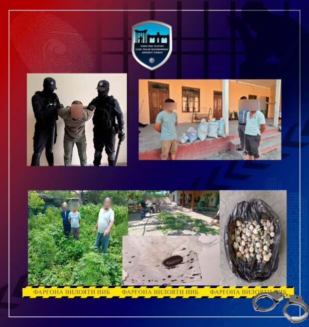 Сотрудники ОВД провели профилактические мероприятия в Ферганской области