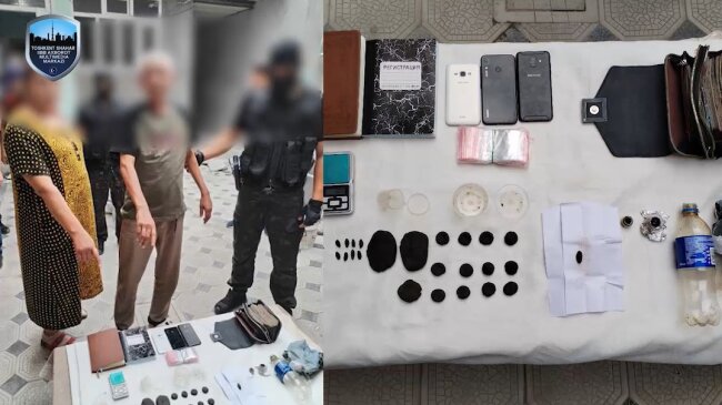 Семейный подряд: Муж и жена, проживающие в Бектемирском районе, торговали наркотиками