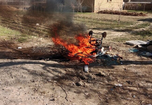 В Кашкадарье мужчина избавлялся от мусора, сжигая его перед своим домом