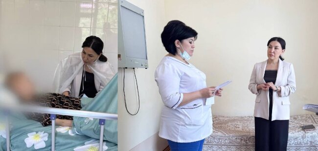 Детский Омбудсмен навестила 14-летнюю девочку, которая стала жертвой сексуального насилия в Ангрене