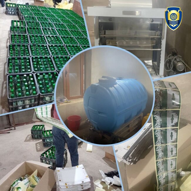 В Кашкадарье мужчина организовал подпольный цех по производству водки