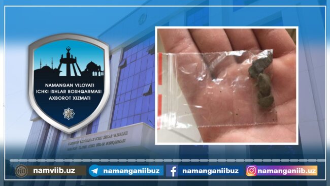 Житель Намангана торговал гашишем