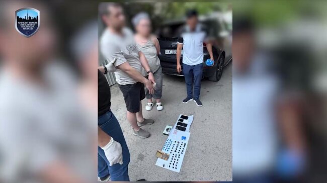 Мужчина и женщина занимались распространением синтетических наркотиков в Яшнабадском районе