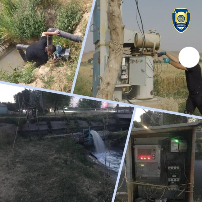 В Сырдарье и Сурхандарье выявили случаи кражи электроэнергии на сотни миллионов сумов