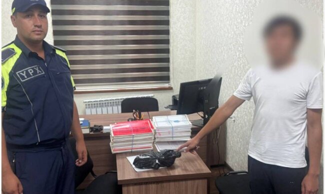 В Ташкентской области выявлен мужчина с пакетом марихуаны