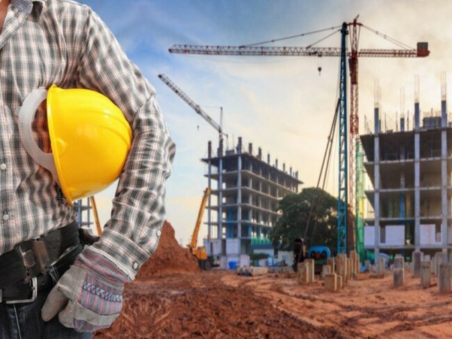 В каком регионе Узбекистана доминирует строительство гражданских объектов?