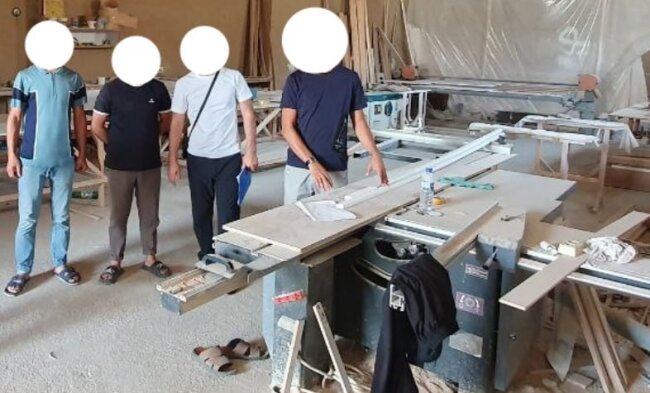 В Ташкентском районе выявлен цех, незаконно подключённый к электросети