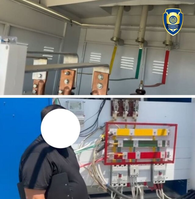 В Сырдарье частным предприятием была украдена электроэнергия на 800 млн сумов