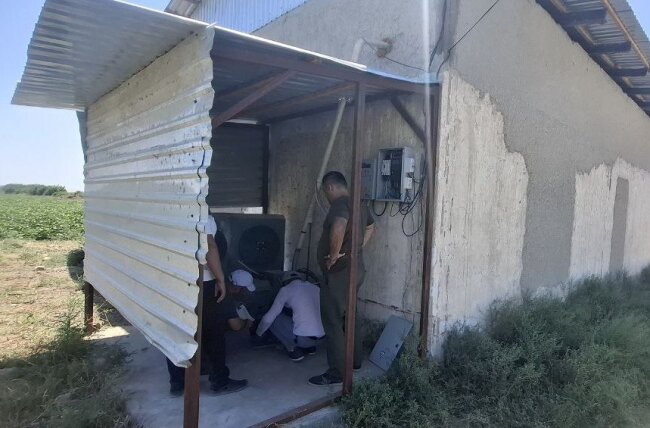 Житель Бухарской области незаконно использовал электроэнергию в своём полевом сарае