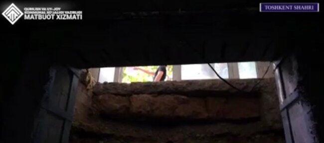 В Чиланзарском районе повреждена несущая конструкция многоквартирного дома, из-за незаконной перепланировки