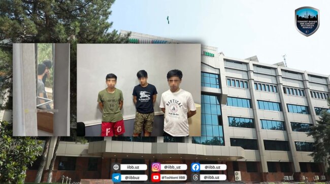 Сотрудники ГУВД Ташкента установили личности граждан, которые употребляли наркотики в Яшнабадском районе