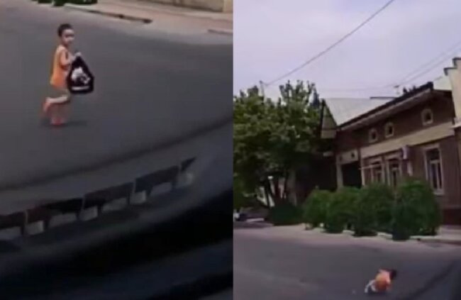 Стало известно как двухлетний ребёнок оказался один на дороге в Шайхантахурском районе