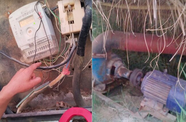 В Бухаре фермер подключил водяной насос и сломал электросчётчик