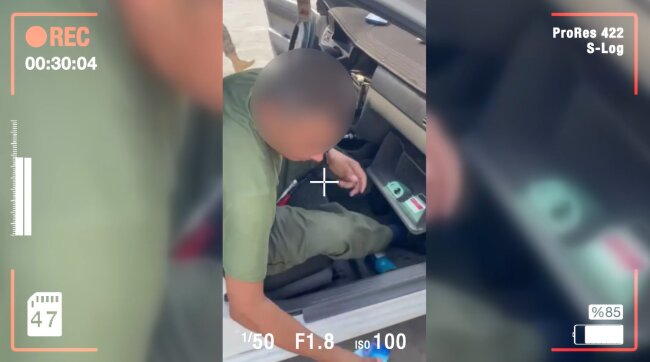 В Ферганской области сотрудники таможни остановили контрабандиста