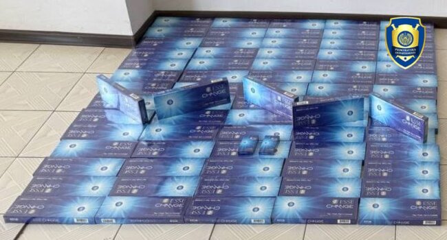 В Шахрисабзе задержан мужчина, который незаконно торговал сигаретами