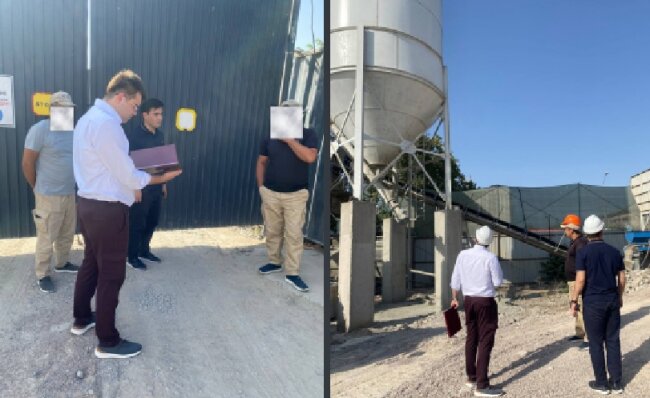 Экологи проверяют стройплощадку «The Nexus Group» в Мирабадском районе