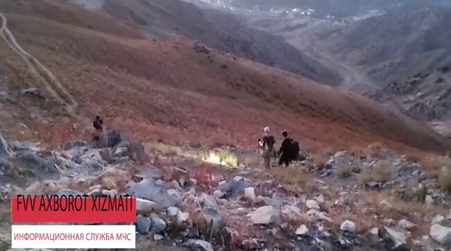 В Ташкентской области туристам понадобилась помощь спасателей