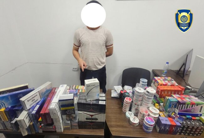 В одном из магазинов Чиланзарского района продавали контрабандную табачную продукцию