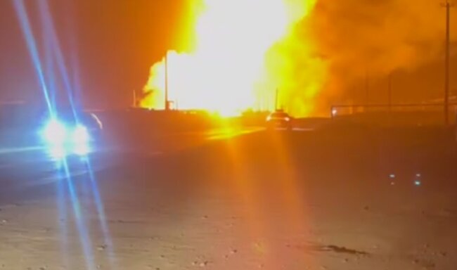 В результате взрыва на автозаправке в Кашкадарье пострадал один человек