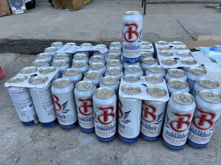 В Ташкенте уничтожили Jack Daniels и другие незаконно ввезённые товары