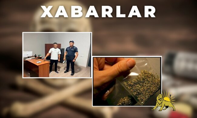 Сотрудники Национальной гвардии в Коканде задержали мужчину с наркотиками