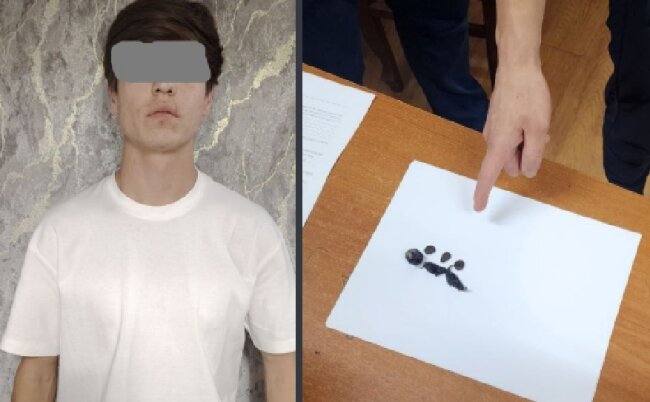 Житель Ташкентской области торговал наркотиками в Джизаке