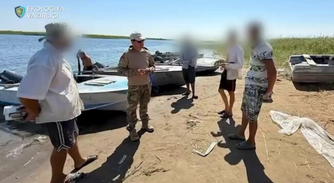 Экологи выявили 13 случаев правонарушений на территории системы озёр Айдар-Арнасай