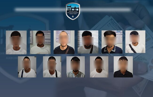 В Коканде прошли массовые задержания лиц, которые занимались незаконным обменом валюты