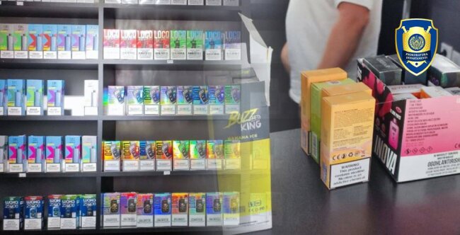 В Алмалыке выявлен магазин, в котором незаконно продавали обычные и электронные сигареты