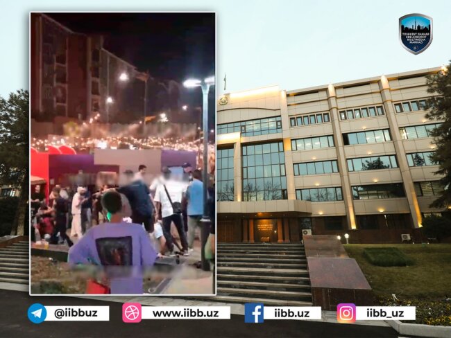 В ГУВД прокомментировали потасовку, которая произошла в Ташкенте во время «Mangal Fest»