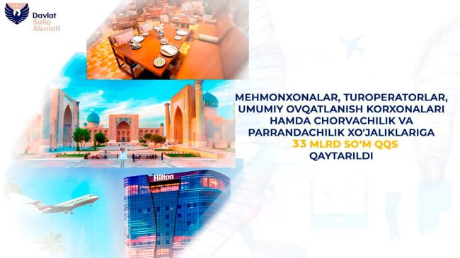 Некоторым сферам бизнеса в Узбекистане вернули 33 млрд сумов НДС