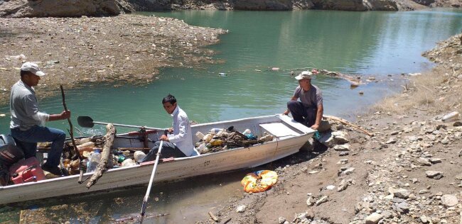 В Ташкентской области «Чарвак» очистили от мусора