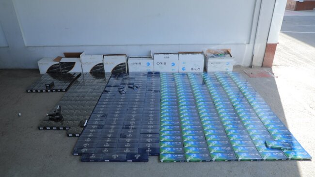 Крупную партию контрабандных сигарет изъяли из оборота в Маргилане