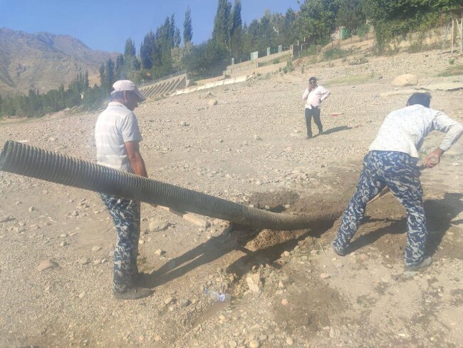 Владельцы дач в Бостанлыкском районе сливали канализацию в Чарвак