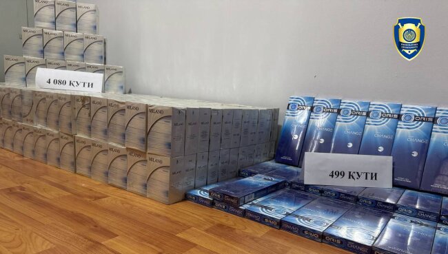 В Маргилане пресекли торговлю контрабандными сигаретами