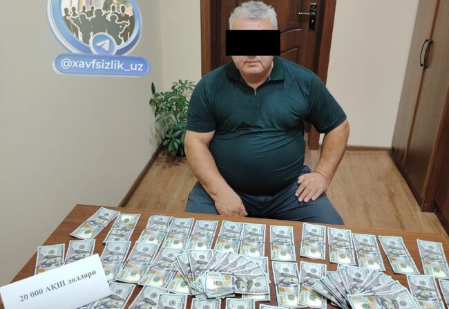 Замхокима Фаришского района уступил предпринимателю и пообещал подождать взятку до первого урожая