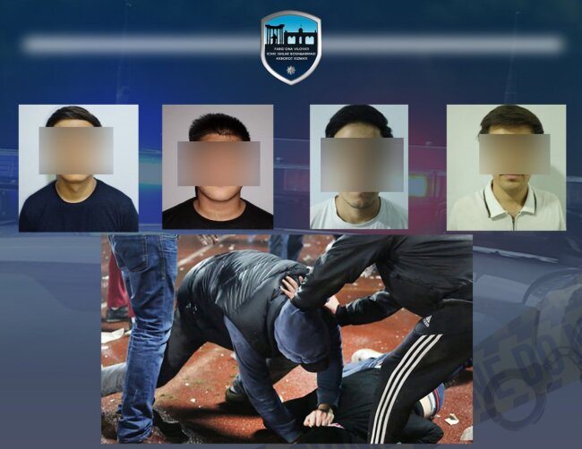 В Коканде подрались работники двух магазинов, используя камни