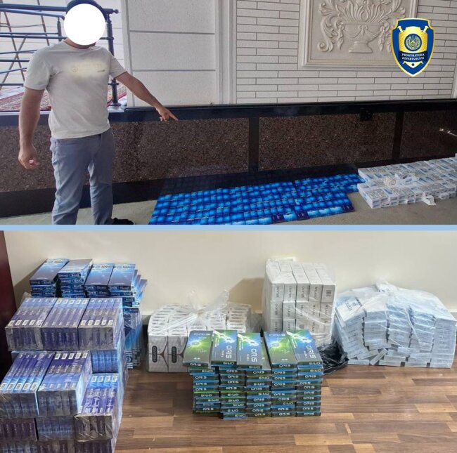 В Ферганской области провели рейды по пресечению распространения контрабандных сигарет