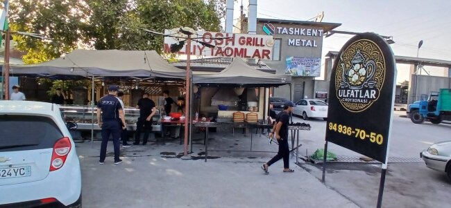 В Янгиюле руководитель чайханы наказан за приготовление шашлыка из мяса воробья