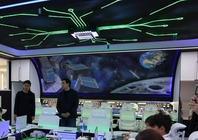 Школа №31 Мирабадского района обзавелась Центром современных технологий, робототехники и инженерии