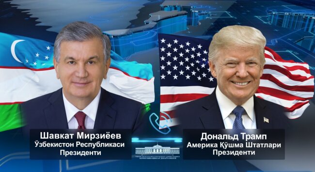 Шавкат Мирзиёев провёл длительный телефонный разговор с Дональдом Трампом