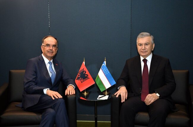 О чём разговаривали Президенты Албании и Узбекистана в Нью-Йорке?