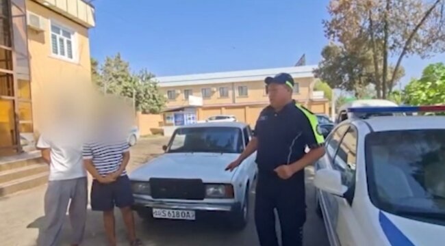 15-летний школьник из Ташкентской области устраивал беспредел за рулём автомобиля «ВАЗ-2107»