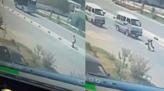 В Шахрисабзе пенсионер за рулём автомобиля «Damas» едва не убил школьника