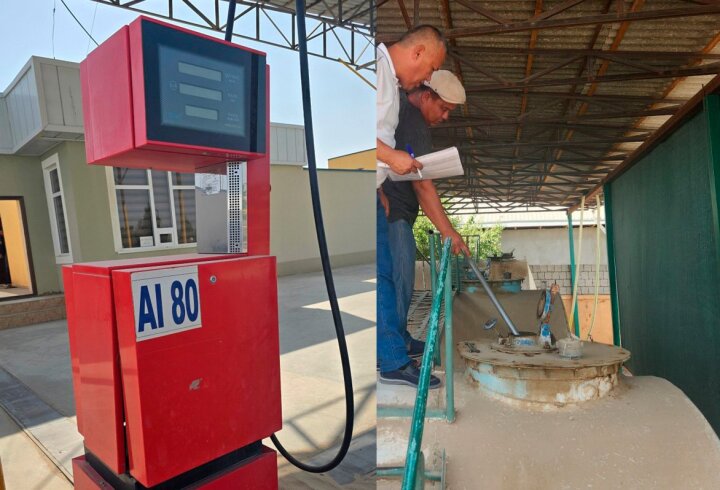 В Сурхандарье наказали две АЗС