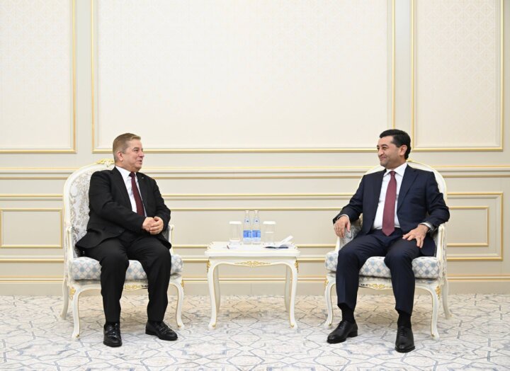 Глава МИД Узбекистана принял Посла Палестины