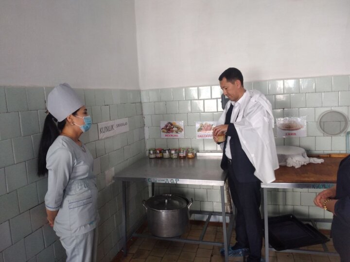 В Сырдарье усилили контроль за питанием в детских садах