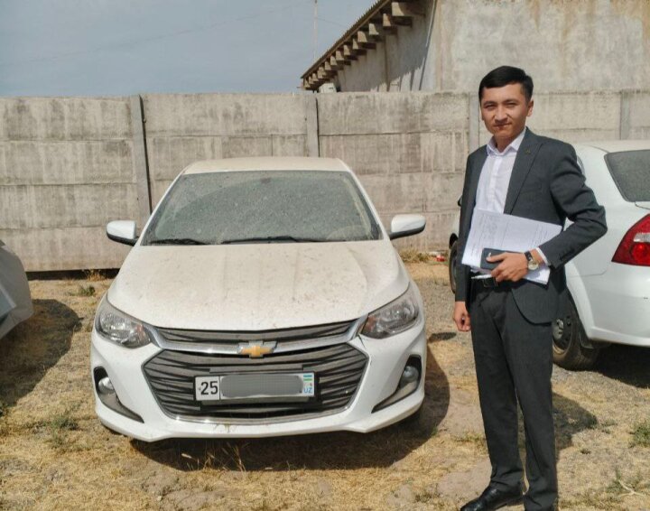 Житель Джизака остался без автомобиля «Onix», так как не выплатил кредит