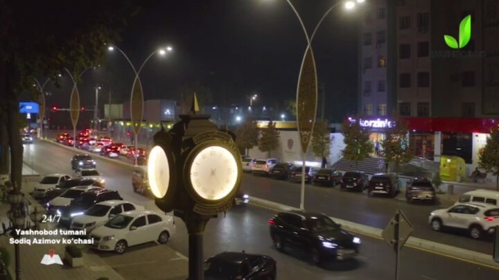 Заведения на улице Садыка Азимова переходят на круглосуточный режим