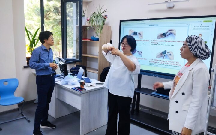 Специалисты из Сеула провели тренинг для учителей Ташкента